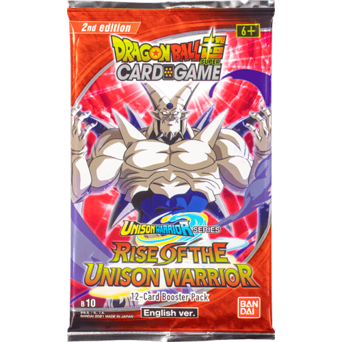 Dragon Ball Super Card Game Rise of the Unison Warrior Second Edition - Trading Card Game-TCG-Bandai-Single Pack-