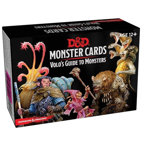 D&amp;D Spellbook Cards Volos Guide to Monsters Deck-Tabletop RPG-Wizards of the Coast-