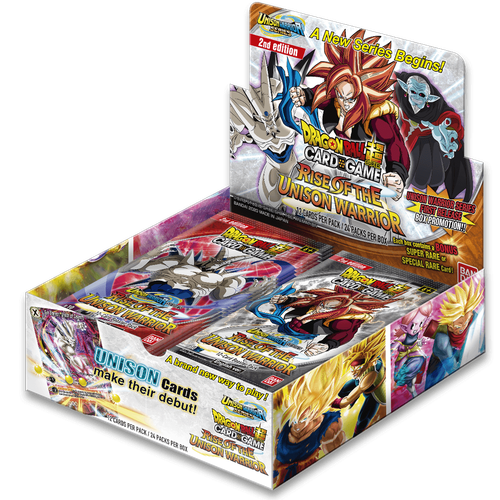 Dragon Ball Super Card Game Rise of the Unison Warrior Second Edition - Trading Card Game-TCG-Bandai-Booster Box-