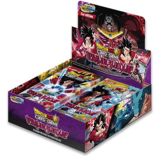 Dragon Ball Super Card Game UW2 Booster Display Vermilion Bloodline second edition-TCG-Bandai-Booster Box-