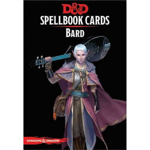D&amp;D Spellbook Cards Bard Deck (110 Cards) Revised 2017 Edition-Tabletop RPG-Wizards of the Coast-