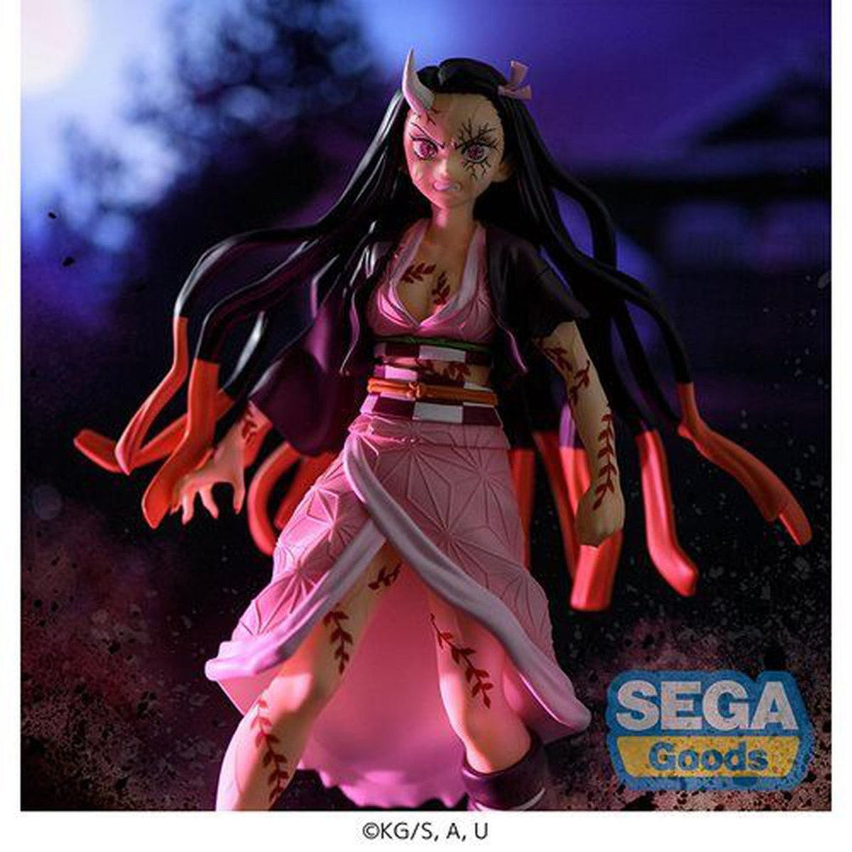 Demon Slayer – FIGURIZM Nezuko Kamado Demon Form Ver. Statue-Sega-