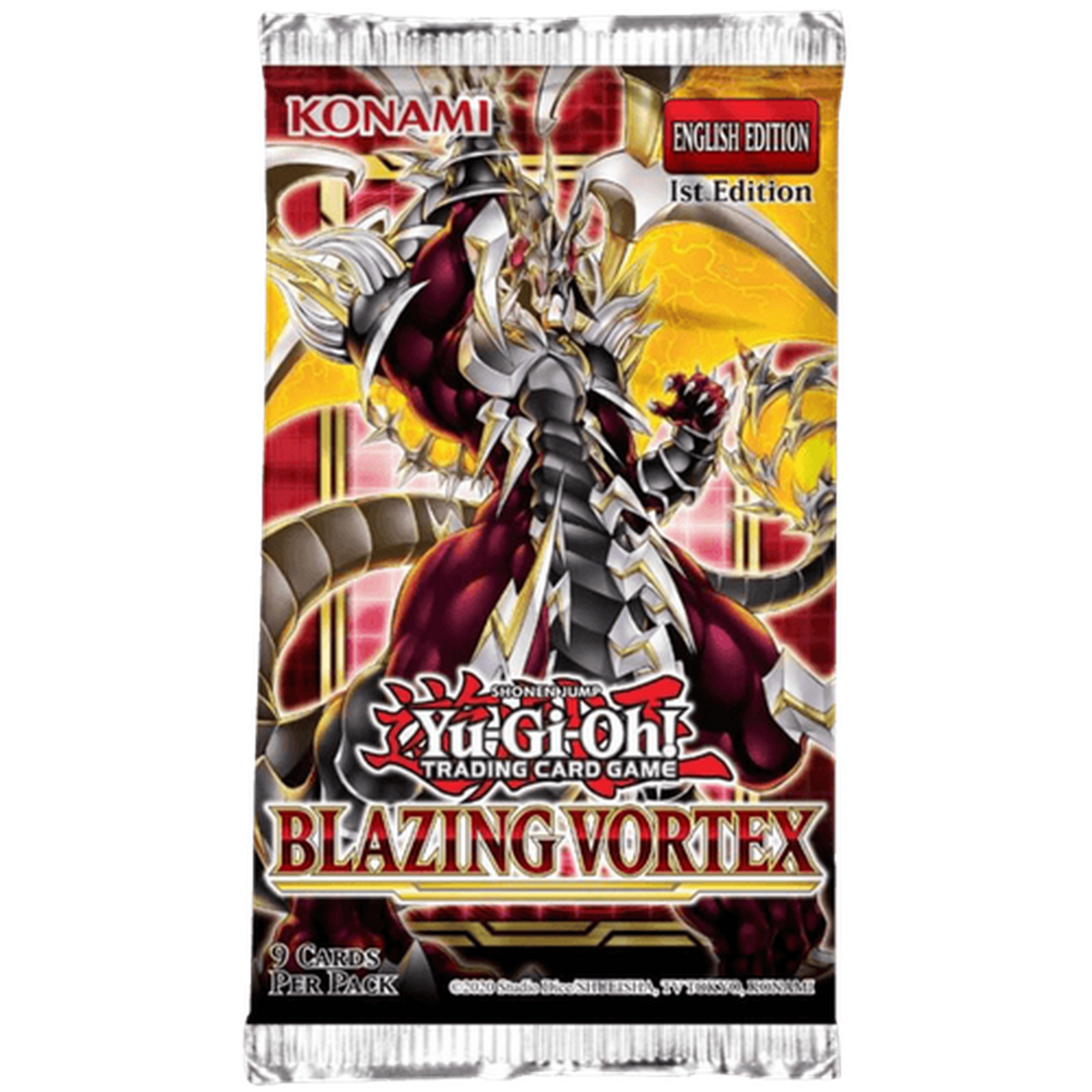 Yu-Gi-Oh! Blazing Vortex - Trading Card Game-TCG-Konami-Single Pack-