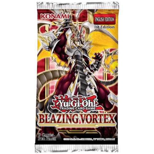 Yu-Gi-Oh! Blazing Vortex - Trading Card Game-TCG-Konami-Single Pack-
