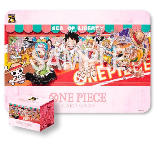 One Piece Card Game Playmat and Card Case Set 25th Edition - Trading Card Game-TCG-Bandai-