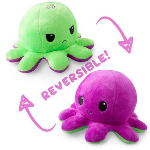 Tee Turtle - Reversible Octopus Plushie